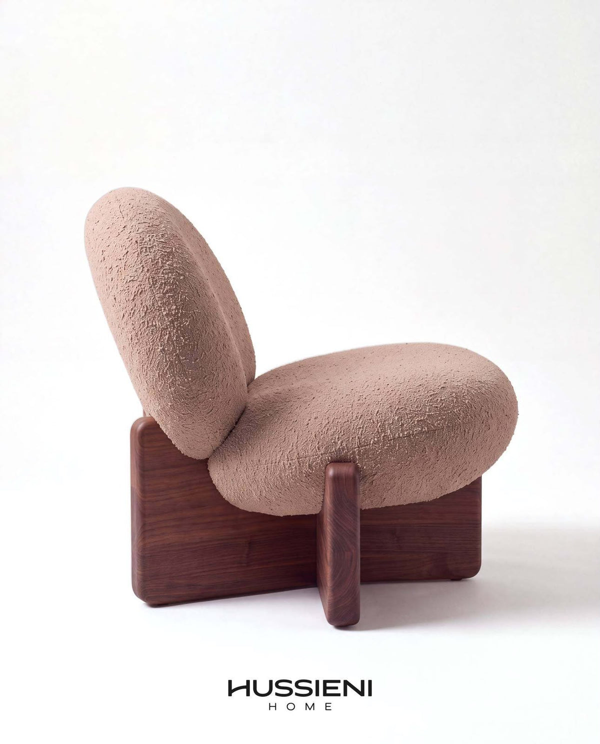 CIOTTOLO Bouclé Lounge Chair
