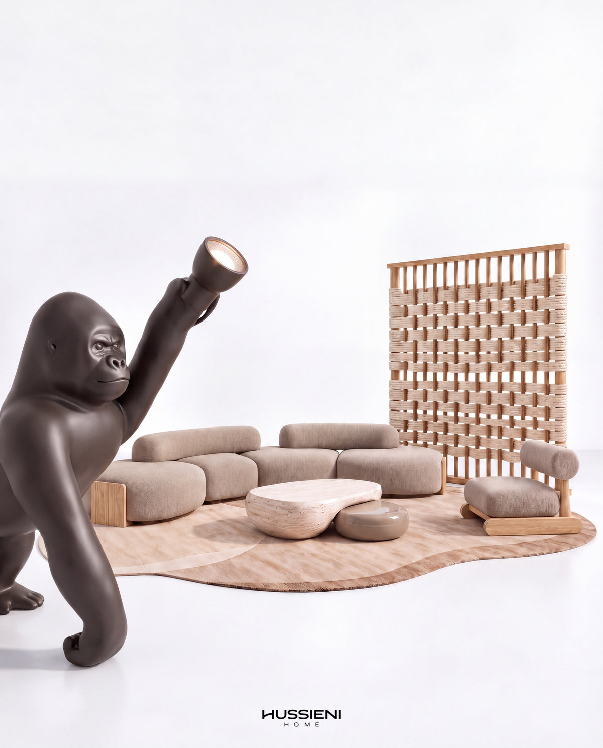SIWA Living Room Set - styled view