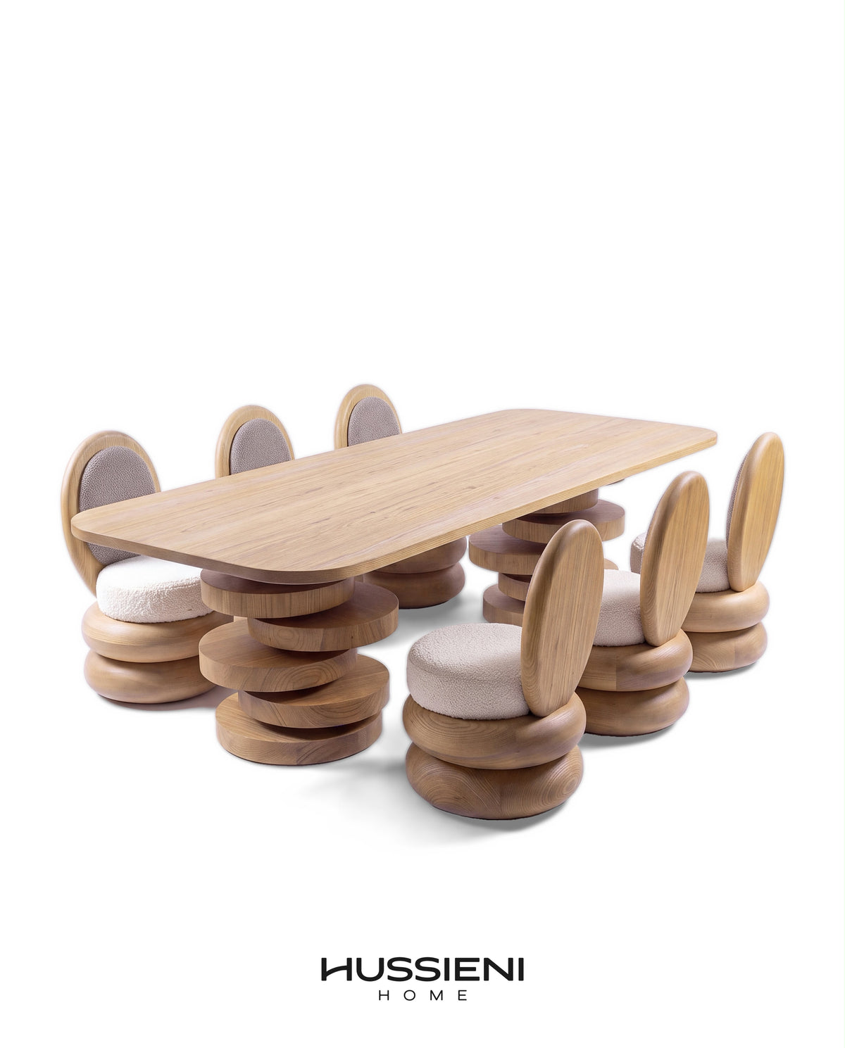 PILA dining set angle view