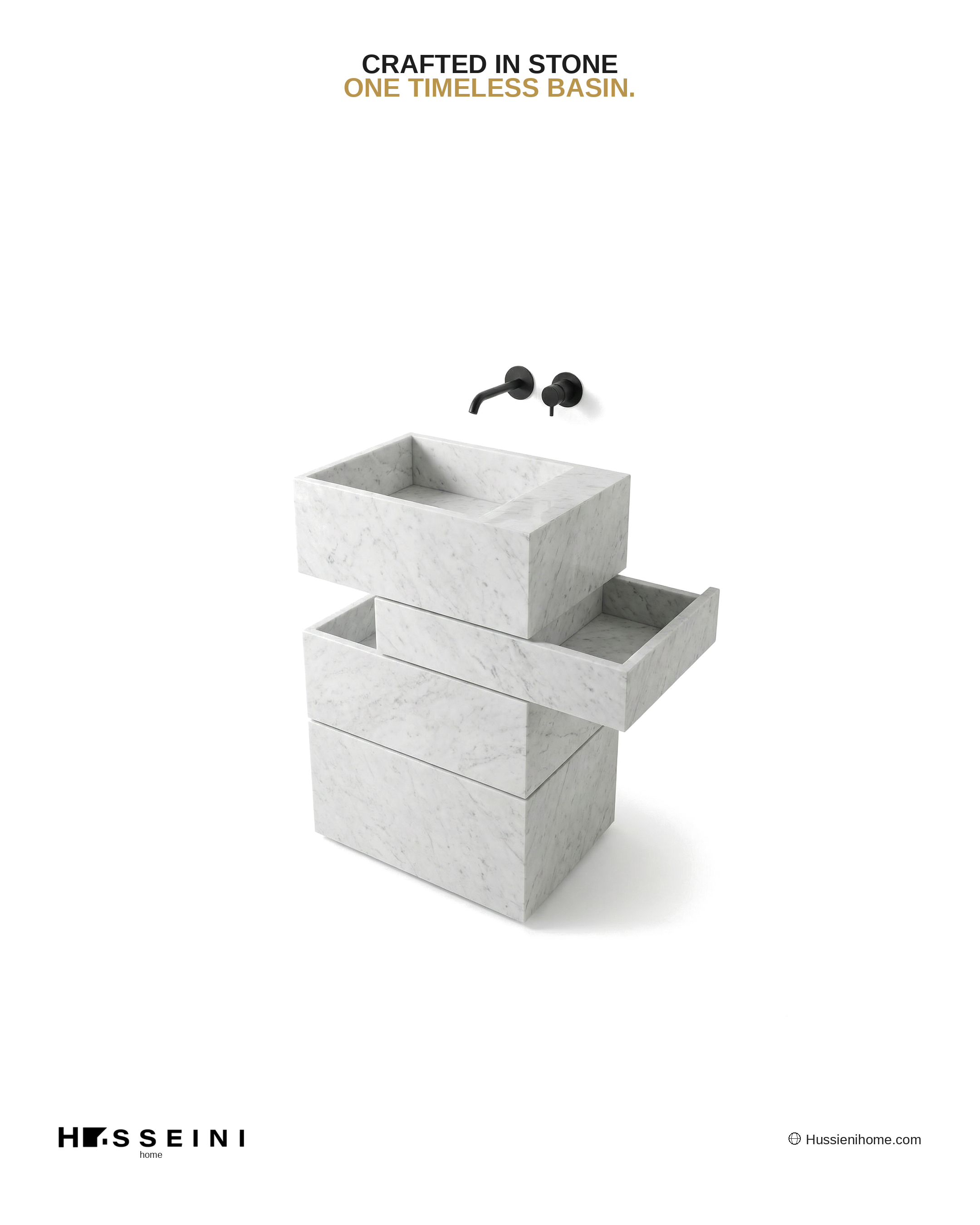 Travertine Vessel Basin