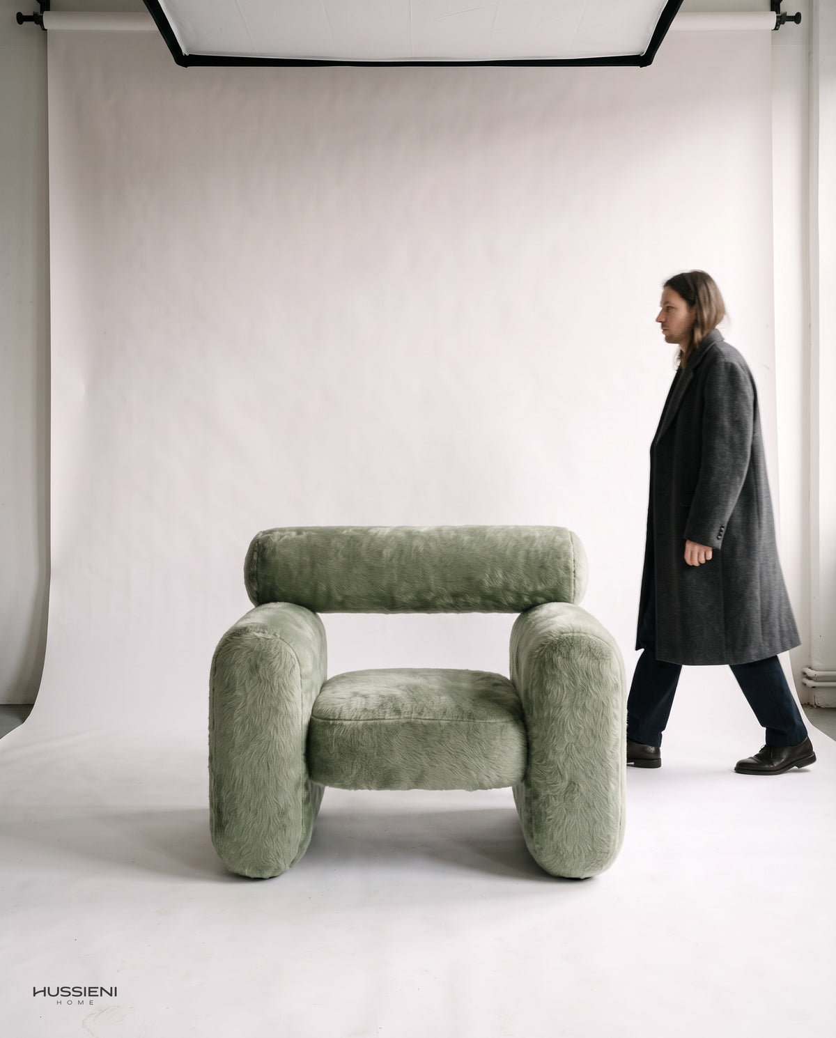 Capsule Lounge Armchair in studio