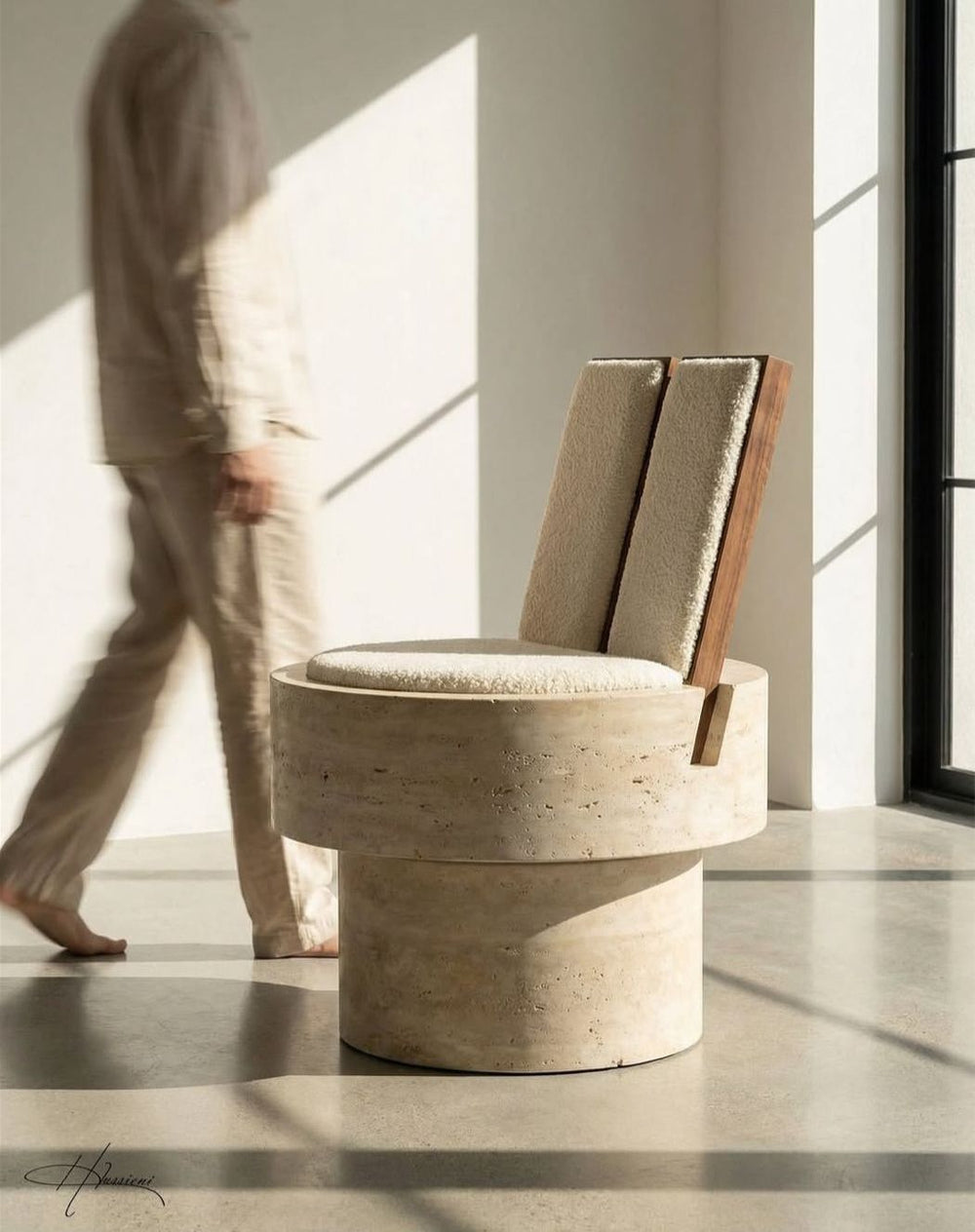 Noma Stone Chair