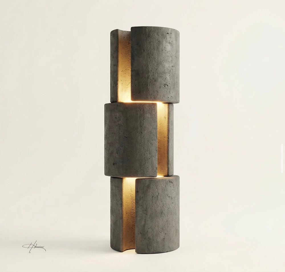 Obsidian Floor Lamp