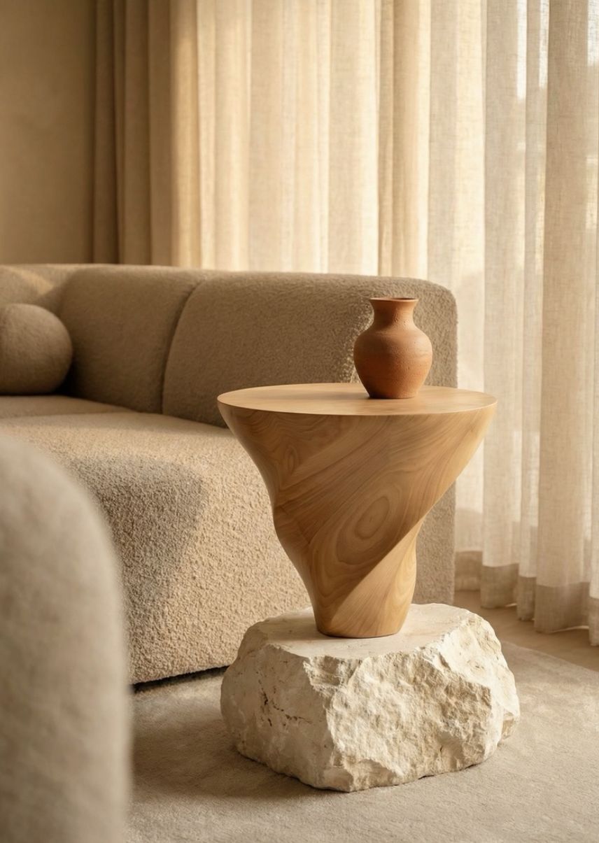Terra Twist Side Table