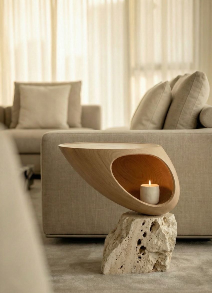 Luma Hollow Side Table
