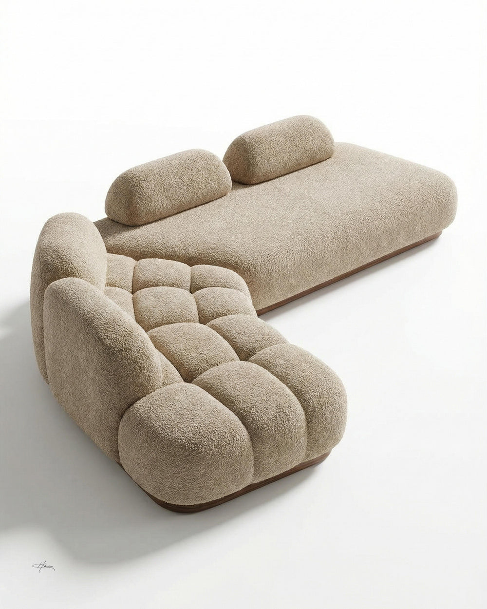 Pebble Form sofa
