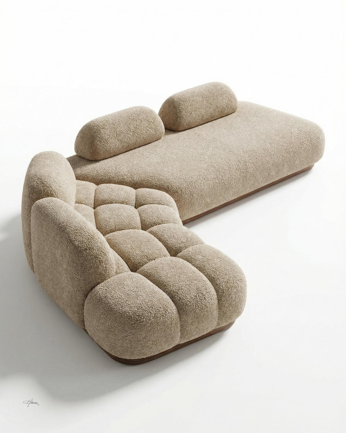 Pebble Form sofa