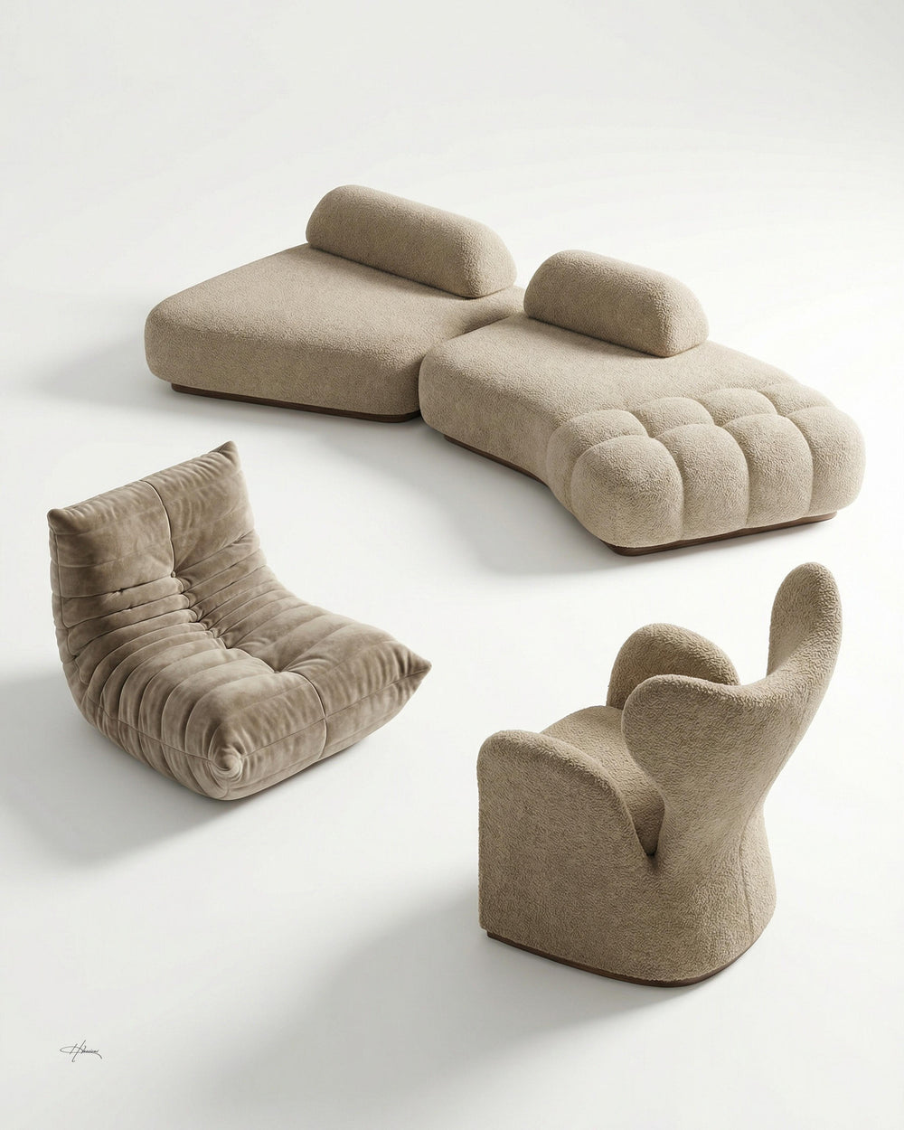 Left Floor Chair