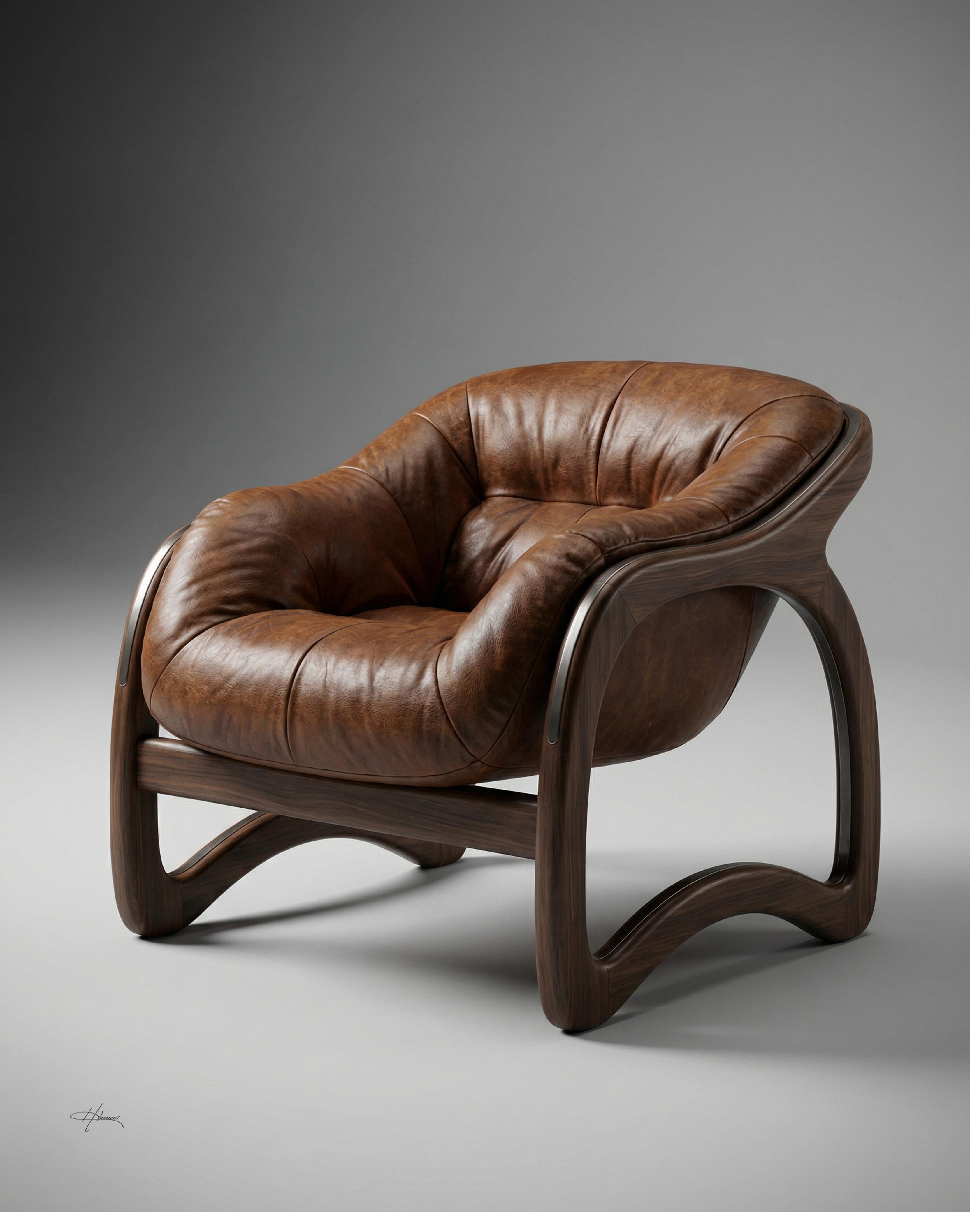 Arch Frame Lounge Chair