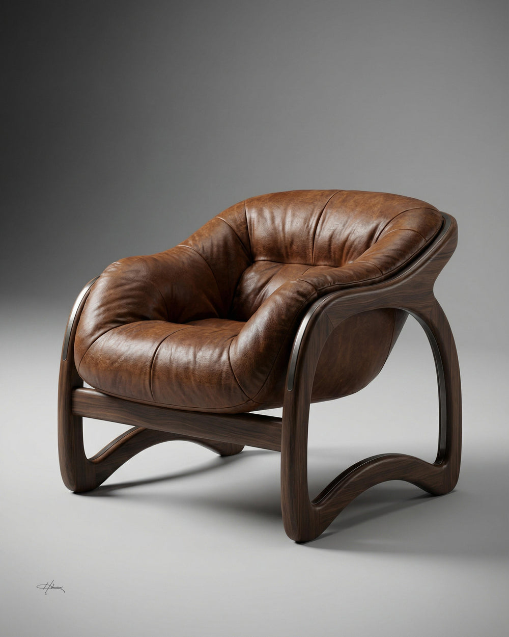 Arch Frame Lounge Chair