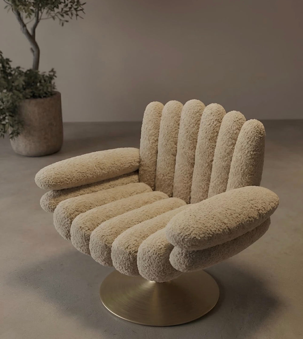 Petal Swivel Lounge Chair