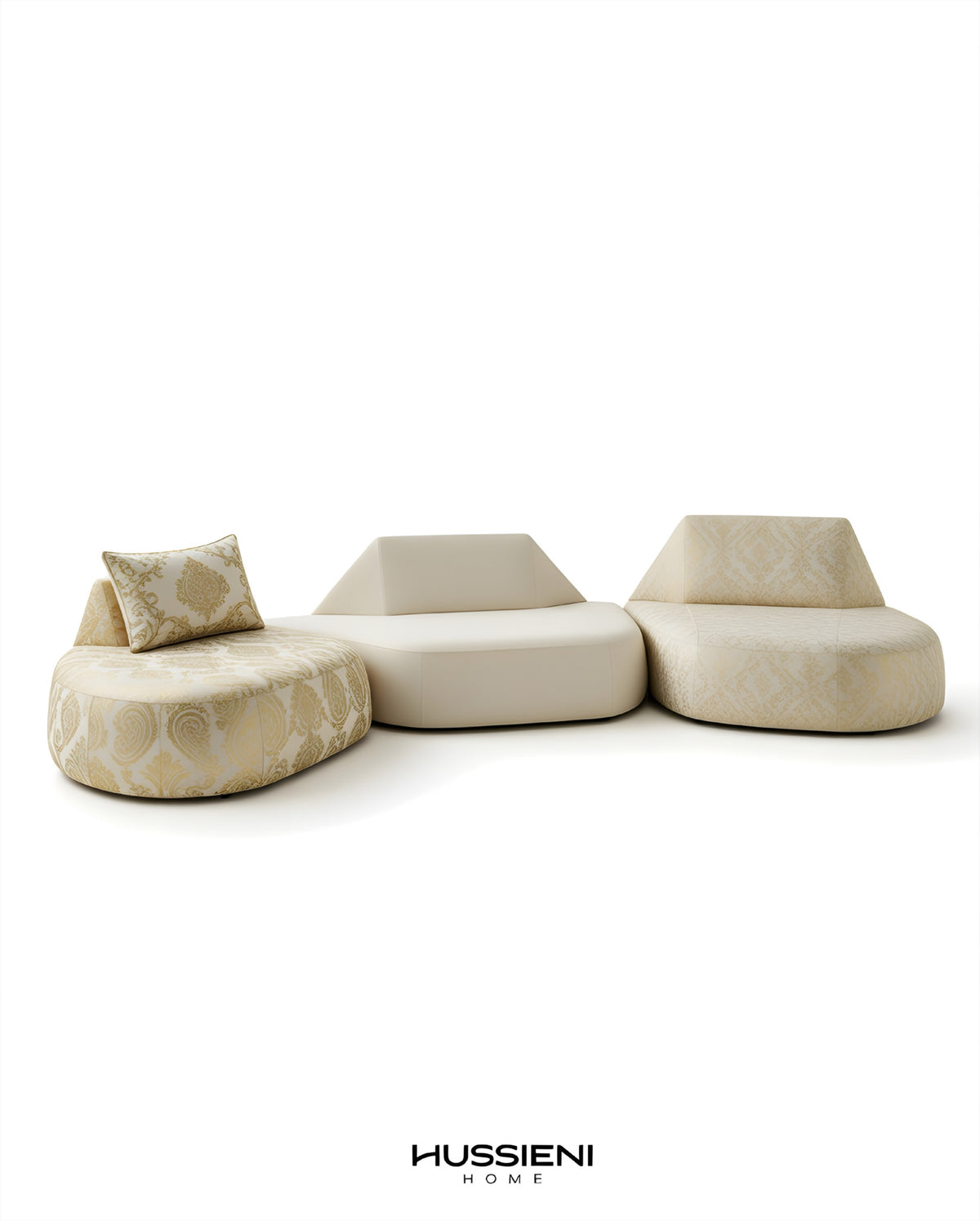 SASSO Modular Sofa - grey fabric option