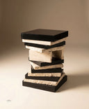Layered Stone Side Table