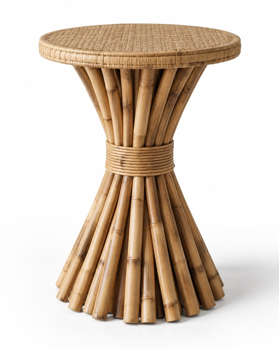 FASCIO Bamboo Bundle Side Table