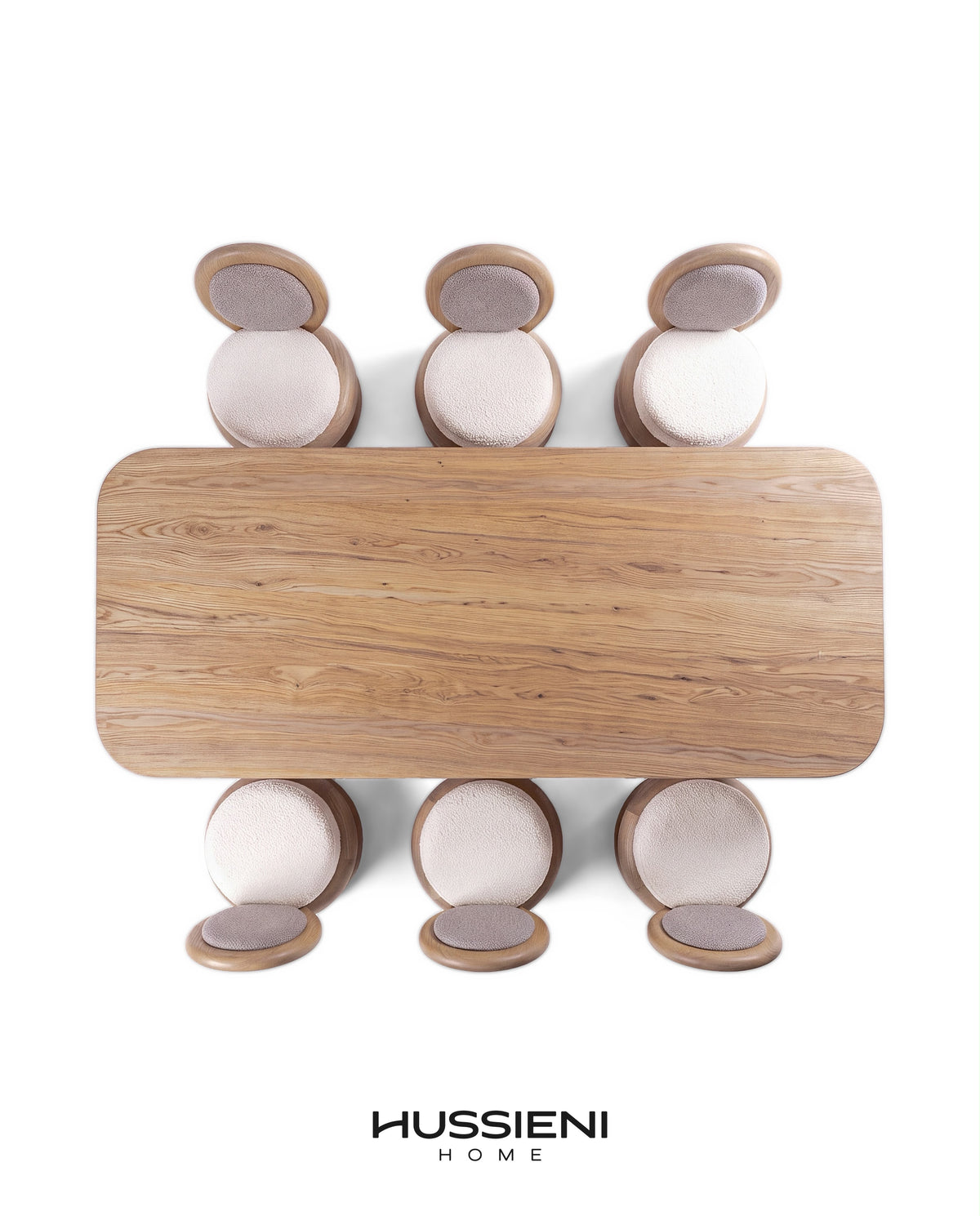 PILA dining set top view