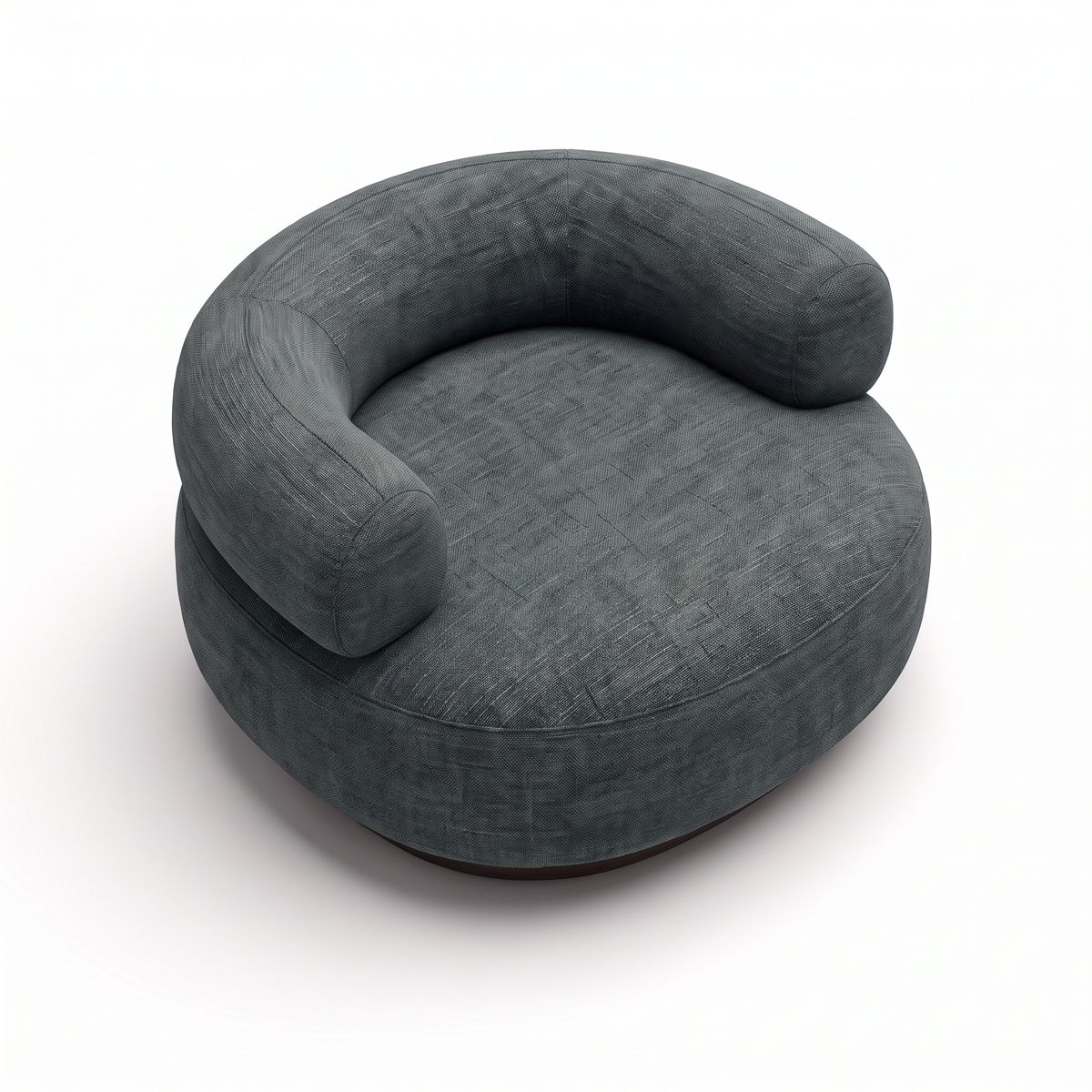 NOCCA Lounge Armchair - three-quarter view