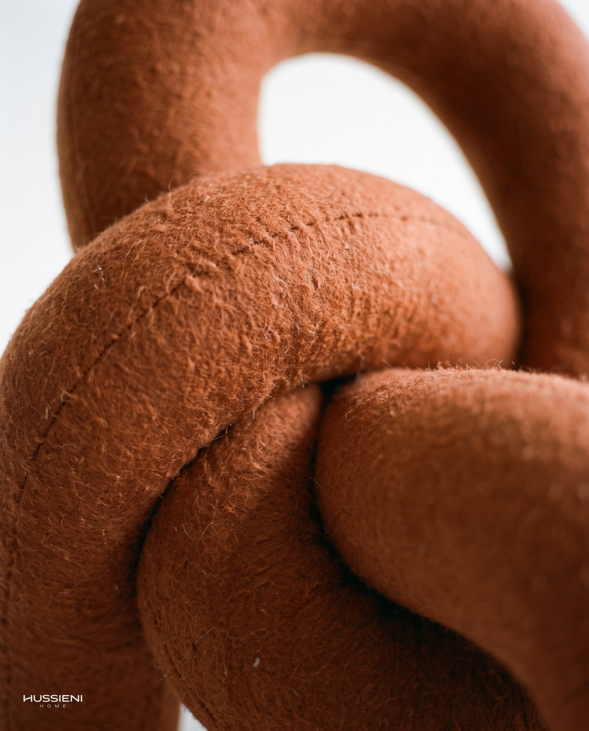 Knot Lounge Chair wool felt detail