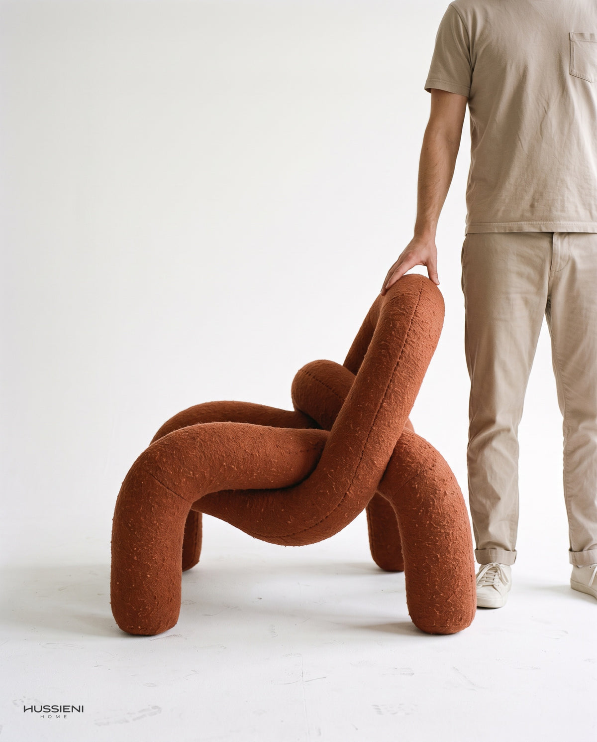 Knot Lounge Chair side profile