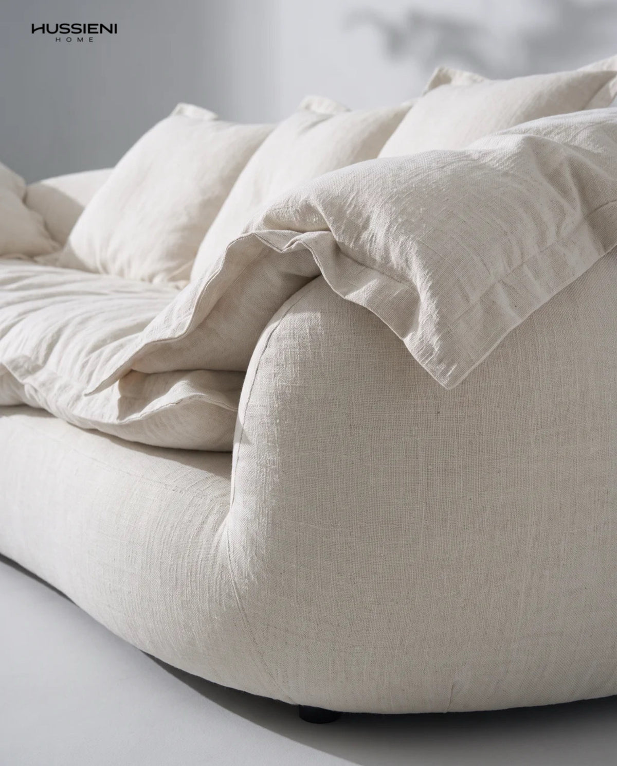 PIUMINO Linen Cloud Sofa
