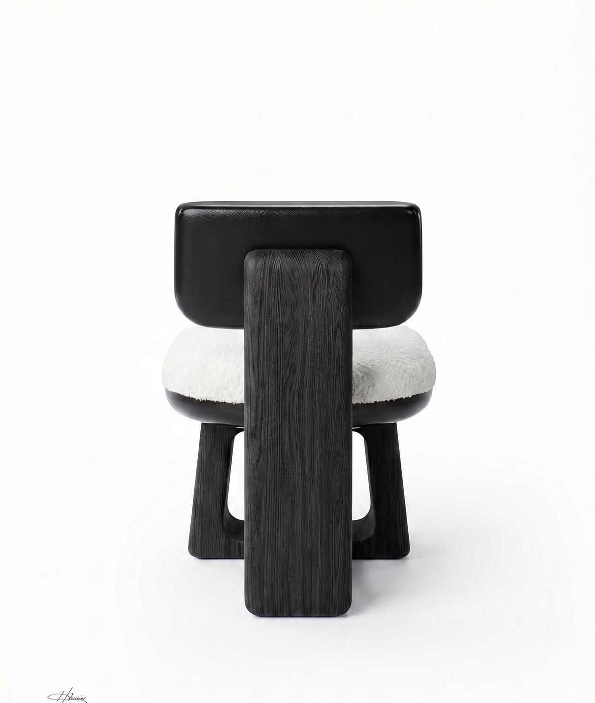 CONTRAST Wood Accent Chair