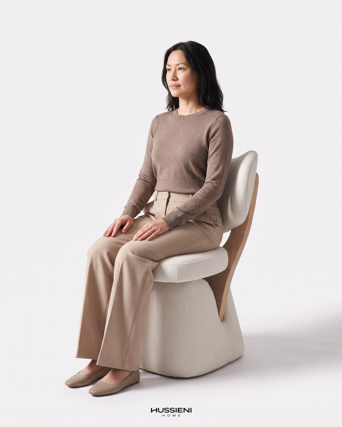 FARFALLA Dining Chair - shown in use for scale