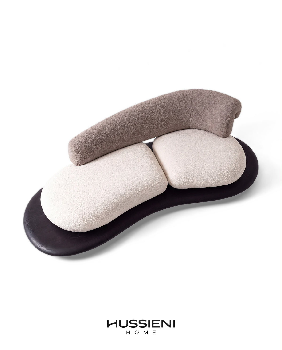 VOLUTA sofa pebble seats