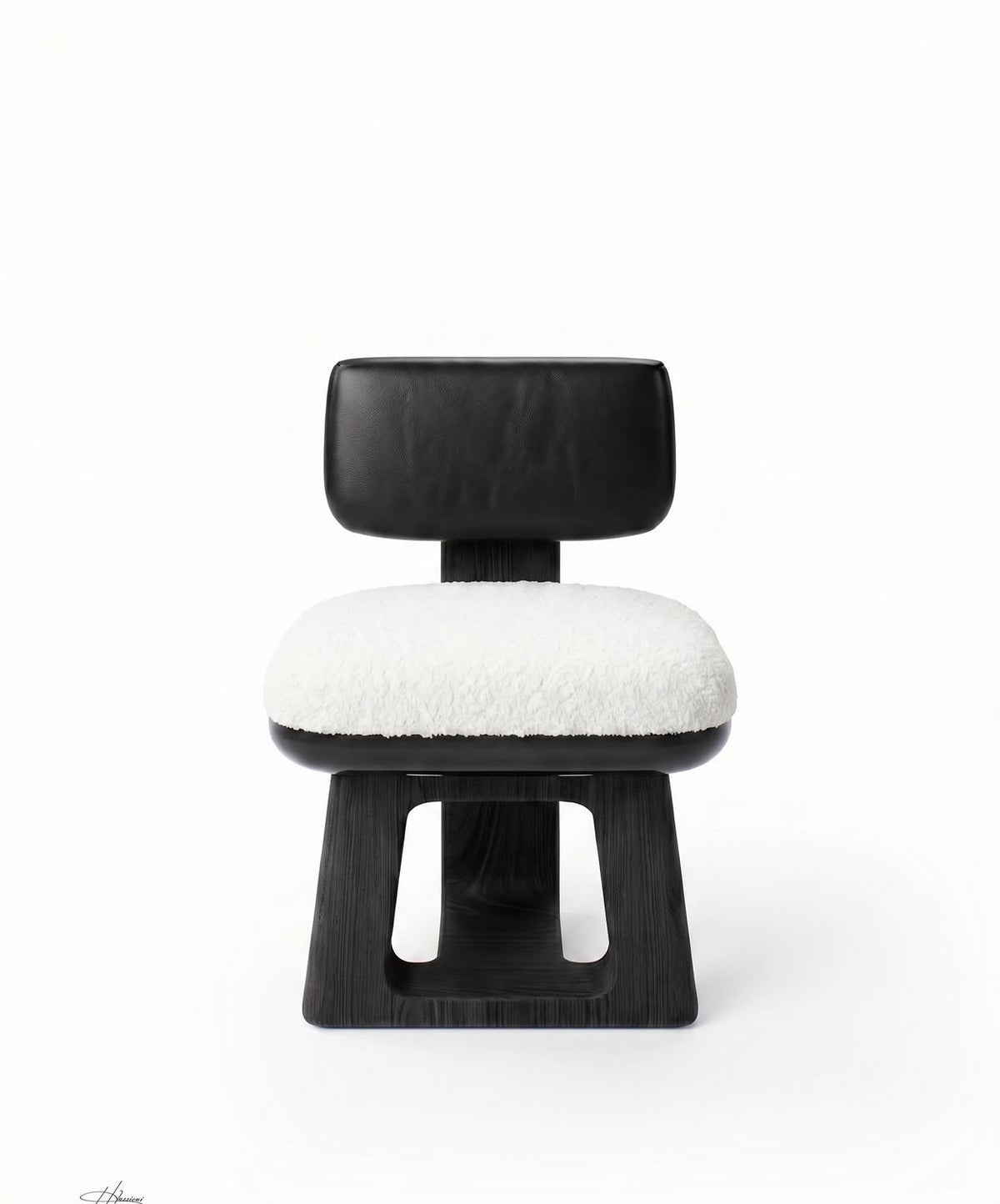 CONTRAST Wood Accent Chair