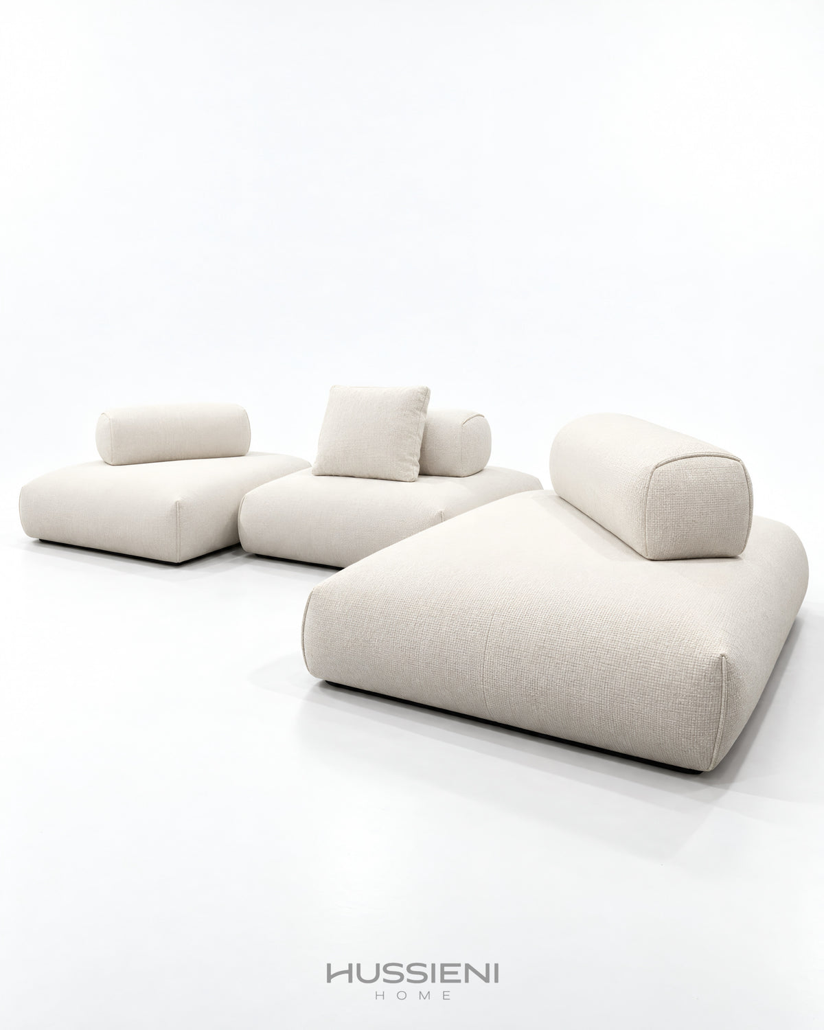 ISOLA Modular Island Sofa - chaise detail