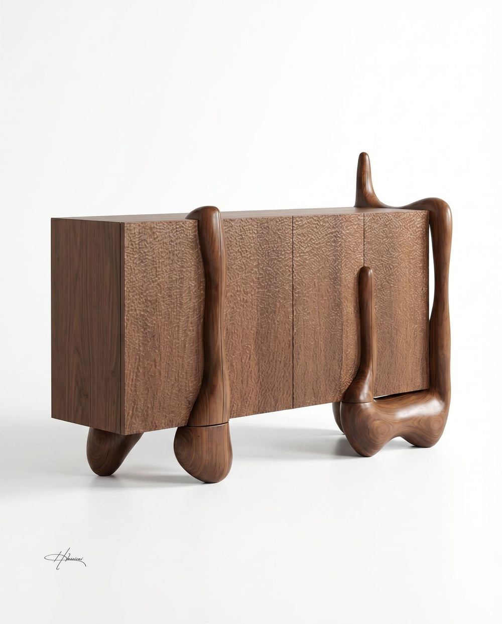 sculpted-wood-sideboard