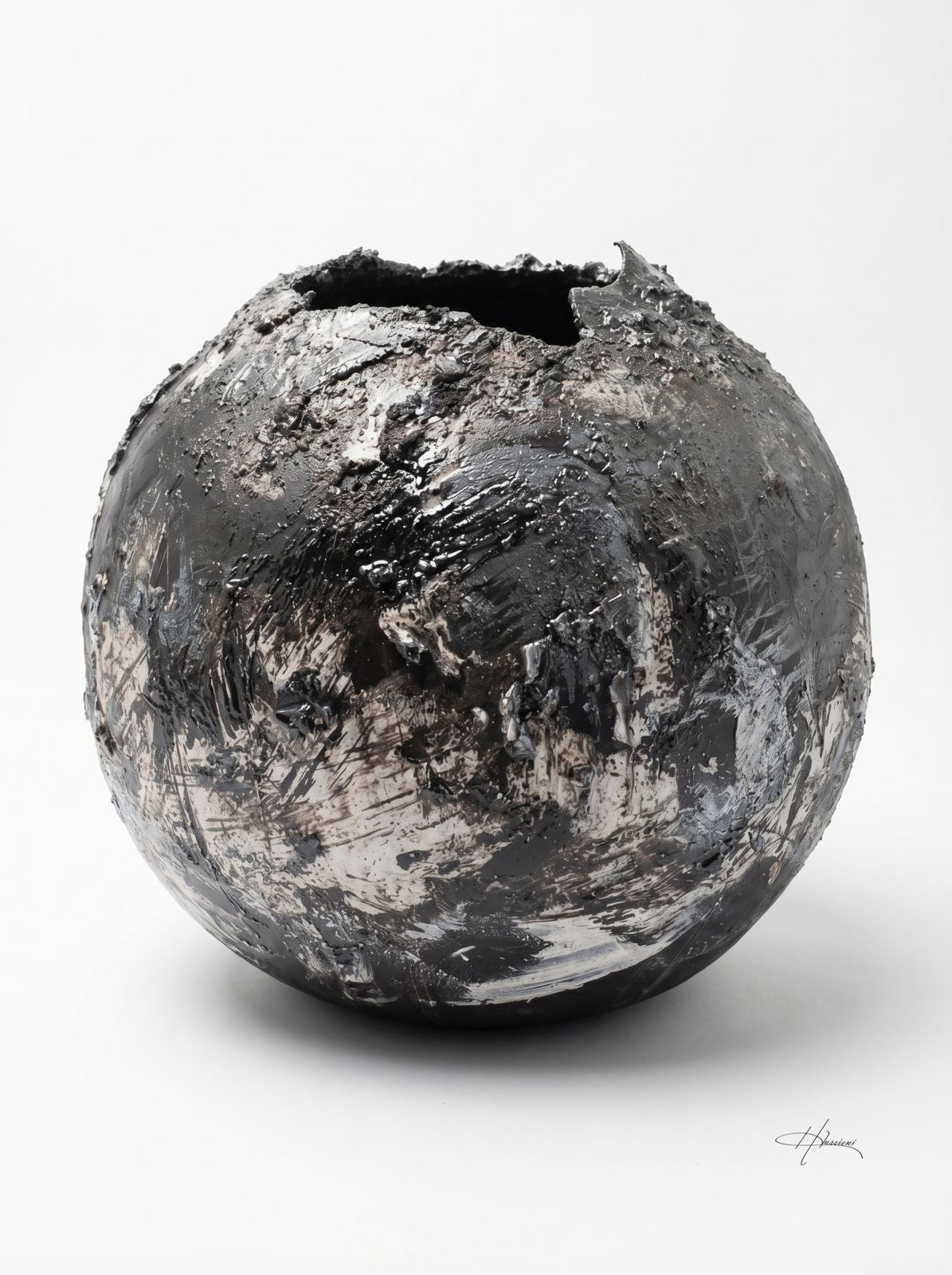 RAW Earth Sphere Vase