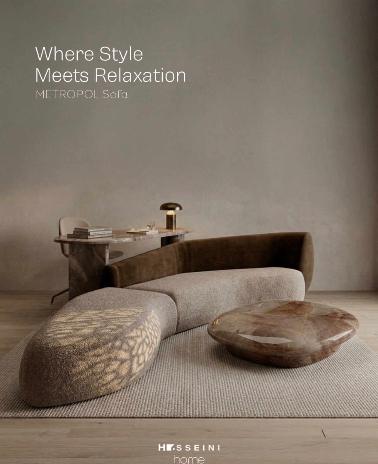 Single Sofa — Boucle