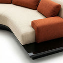 Curved L-Shape Modular Sofa