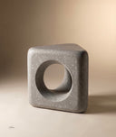 Hollow Stone Side Table