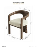 Sculpted Dining Chair