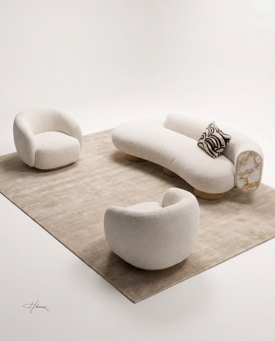 ARCÉ Marble Sofa