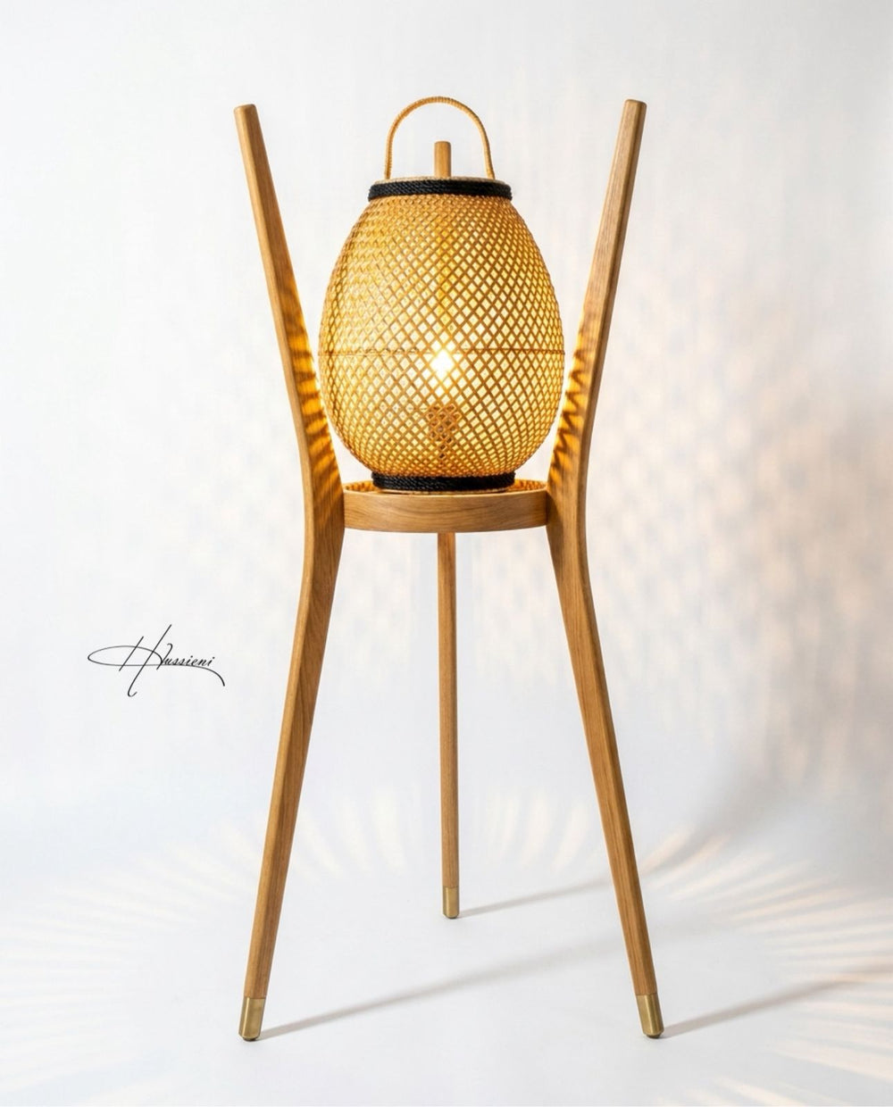LUMA Woven Floor Lamp