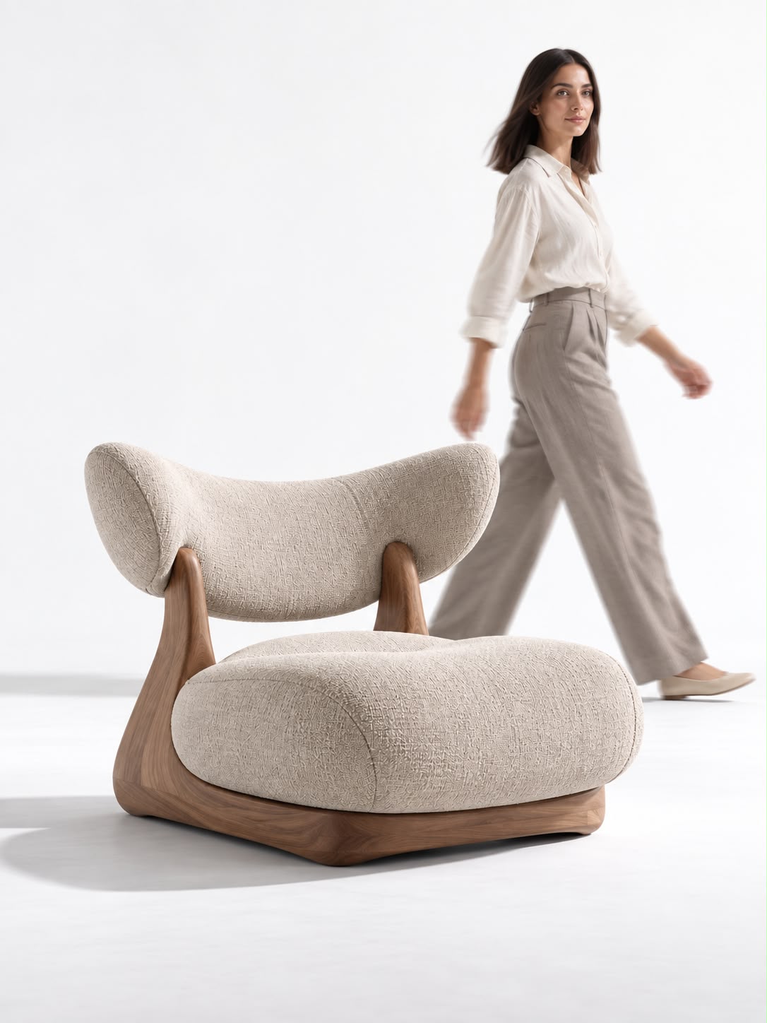 SORA Sculptural Lounge Chair