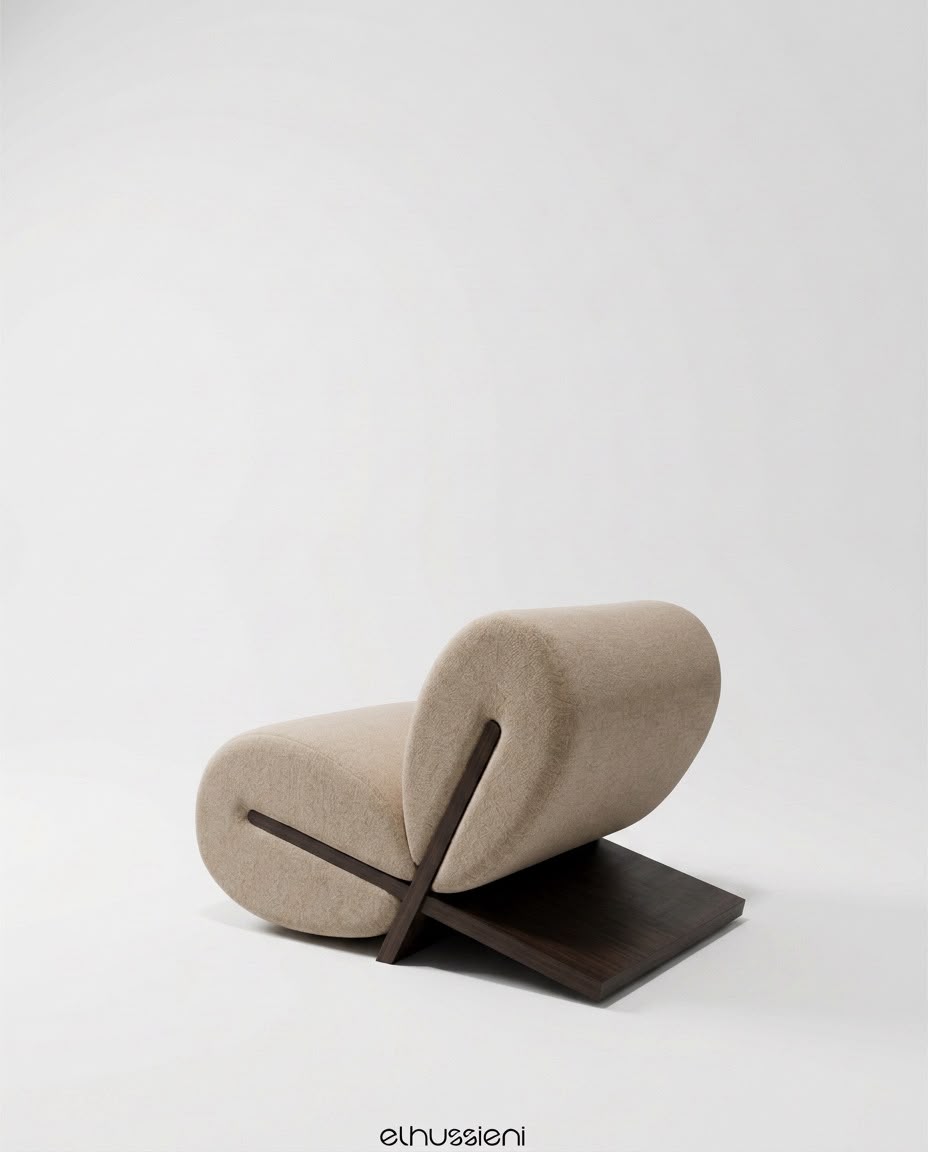VELA Sculptural Lounge Chair