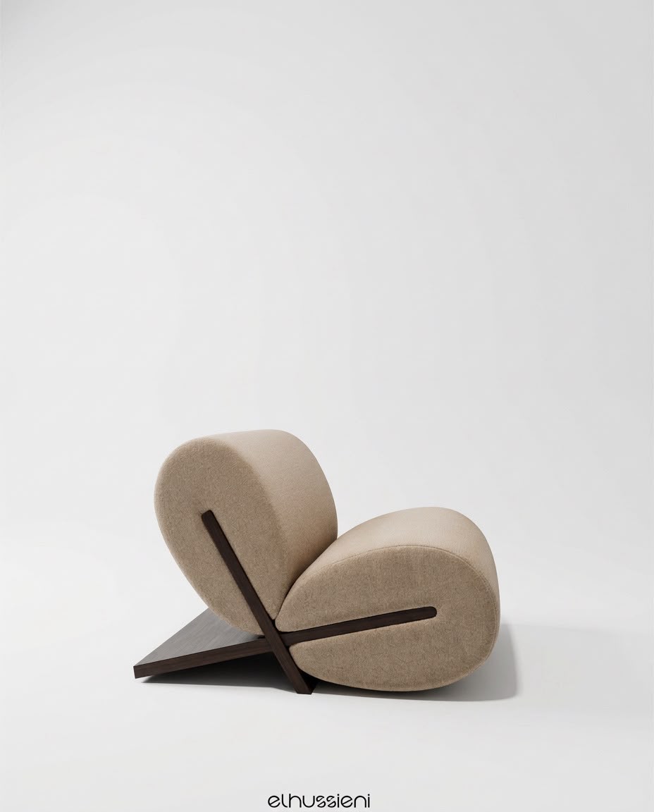 VELA Sculptural Lounge Chair