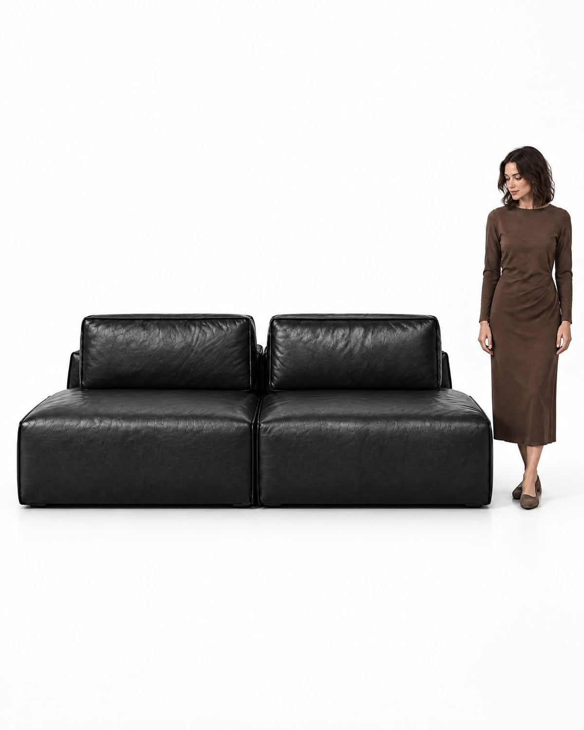 NOIR Modular Leather Sofa