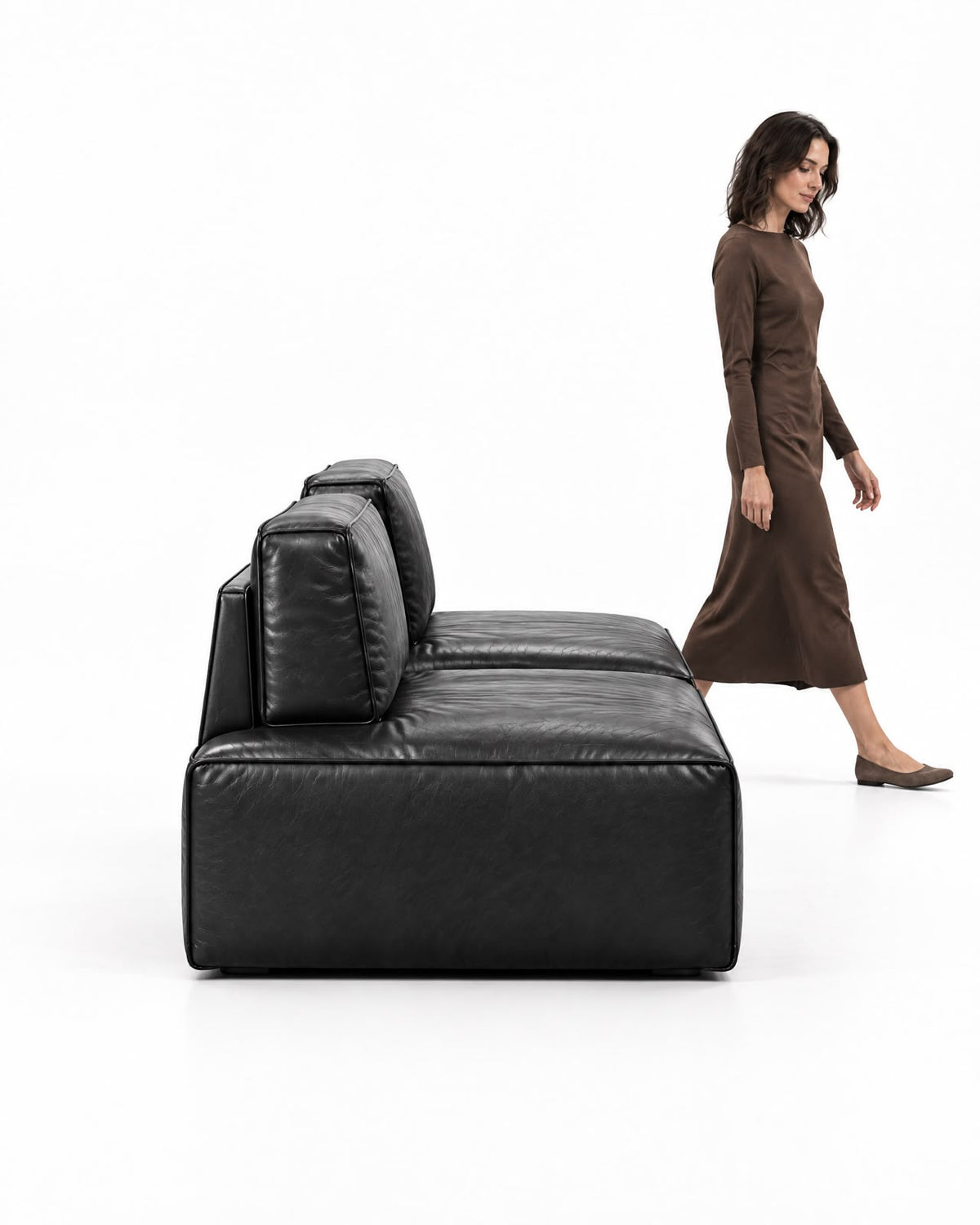 NOIR Modular Leather Sofa