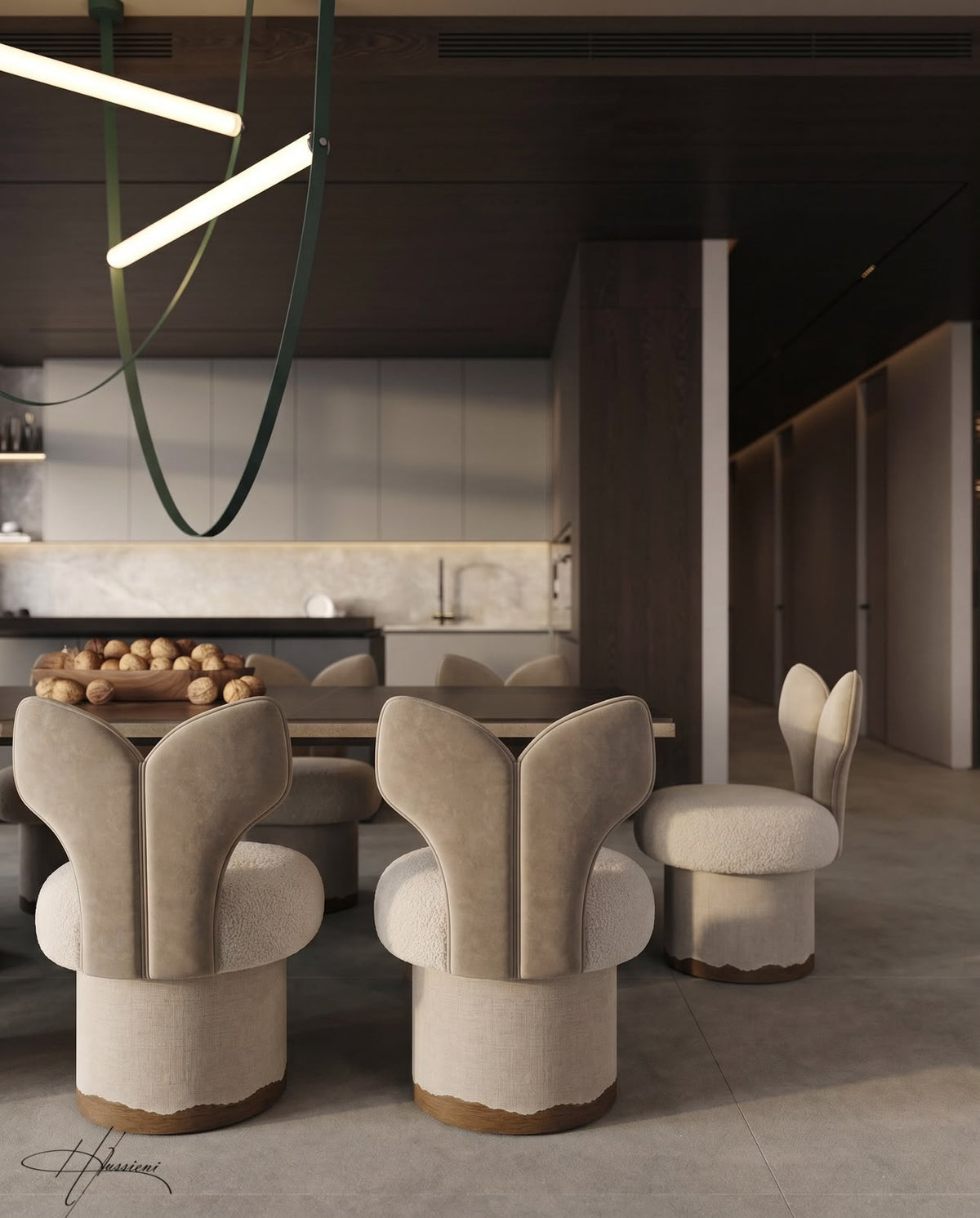 FIORA Sculptural Dining Chair