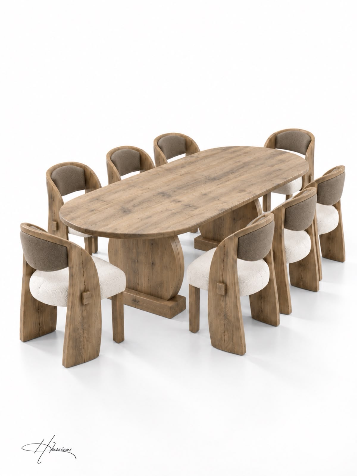 ARDEN Sculptural Dining Set