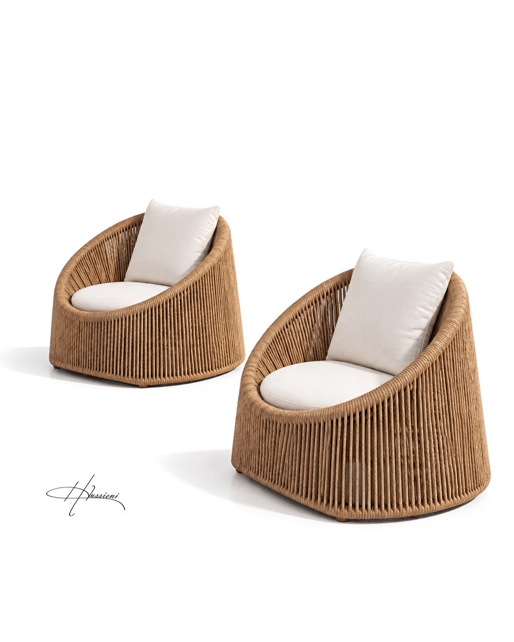 NOMA Woven Lounge Chair
