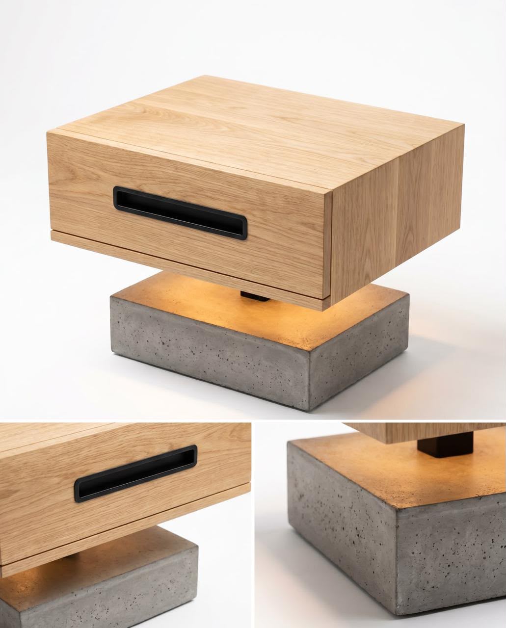 TERRA Floating Bedside Table
