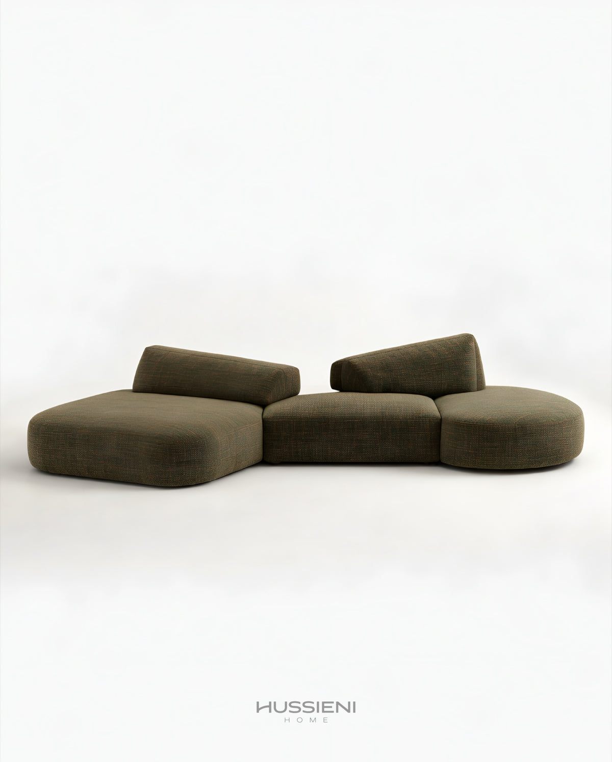 Modular sculpted sofa - Hussieni Home
