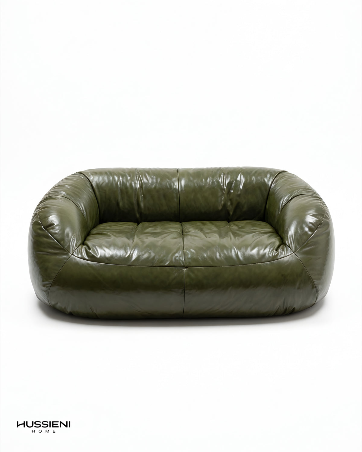 BOLLA Leather Lounge Sofa - front view